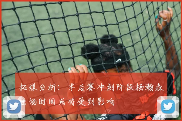 拓媒分析：季后赛冲刺阶段杨瀚森出场时间或将受到影响